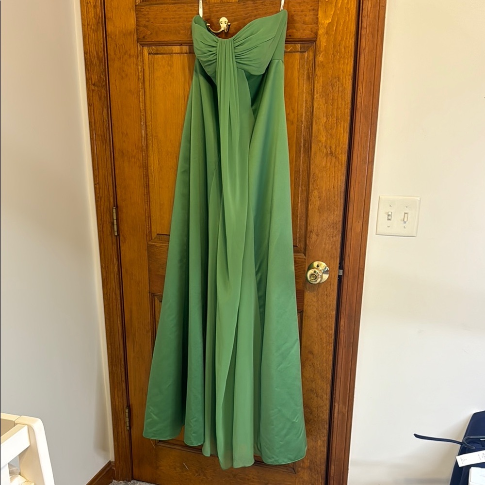 David’s Bridal Strapless Dress